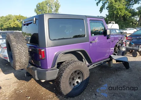 2017 Jeep Wrangler Sport 4X4 из США, поврежденный, VIN 1C4AJWAG5HL695506